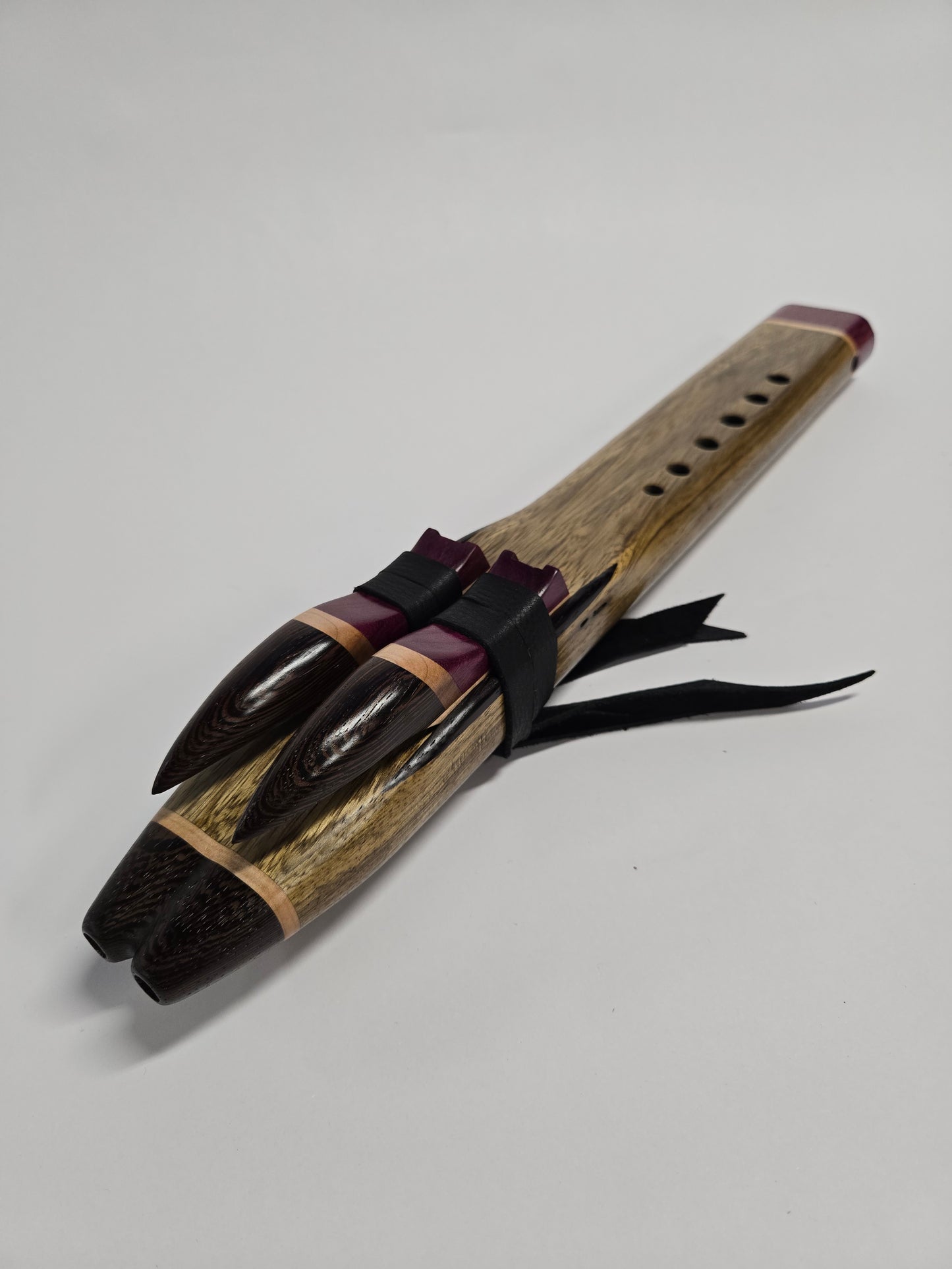 Double Drone Flute Key of B Minor Pentatonic 432hz