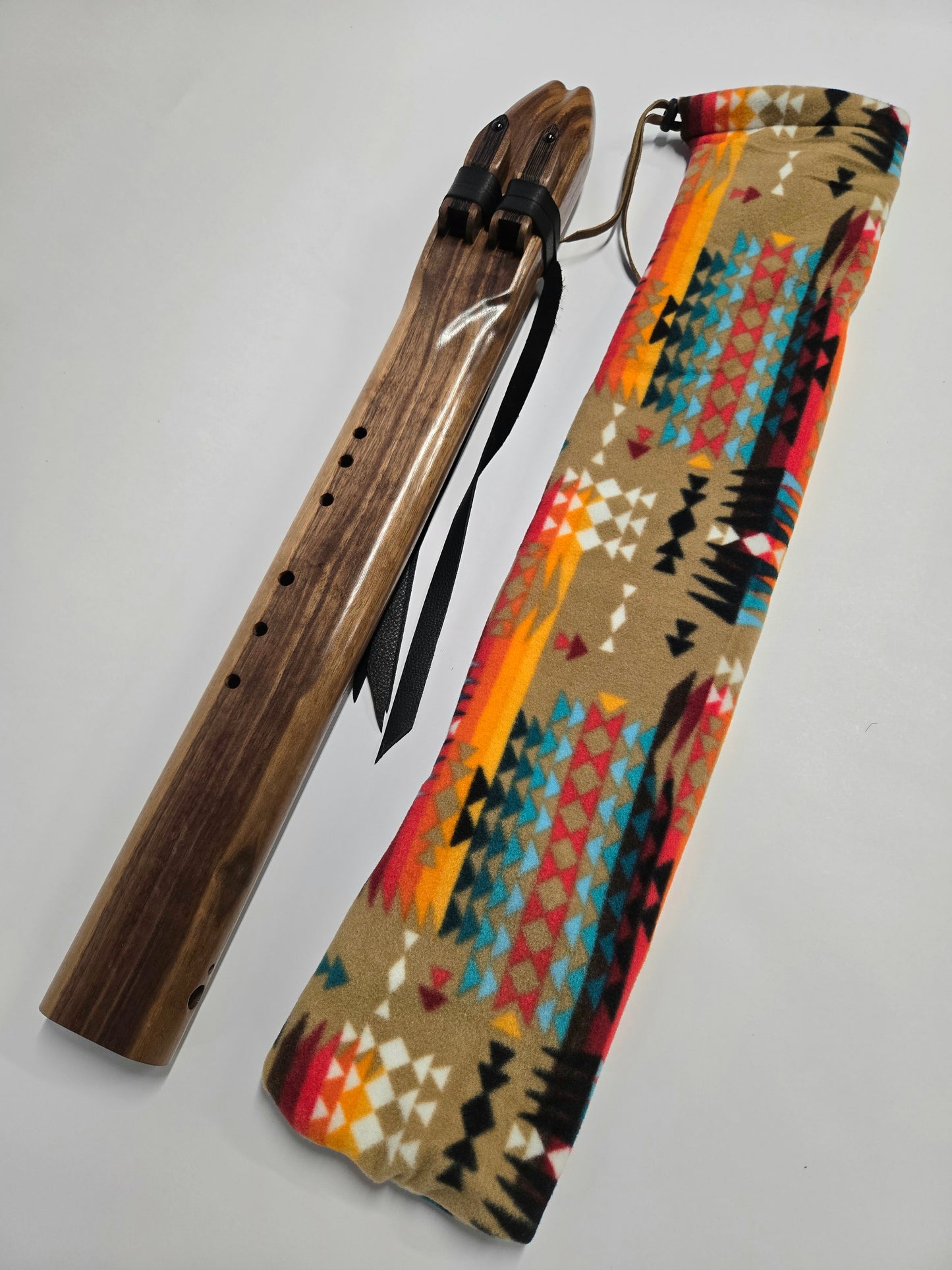 Double Drone Flute Key of Bass D 440hz