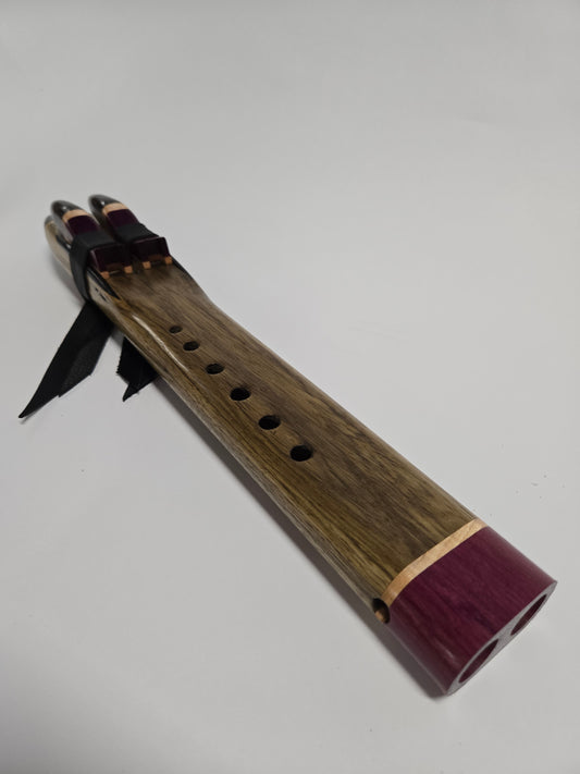 Double Drone Flute Key of B Minor Pentatonic 432hz