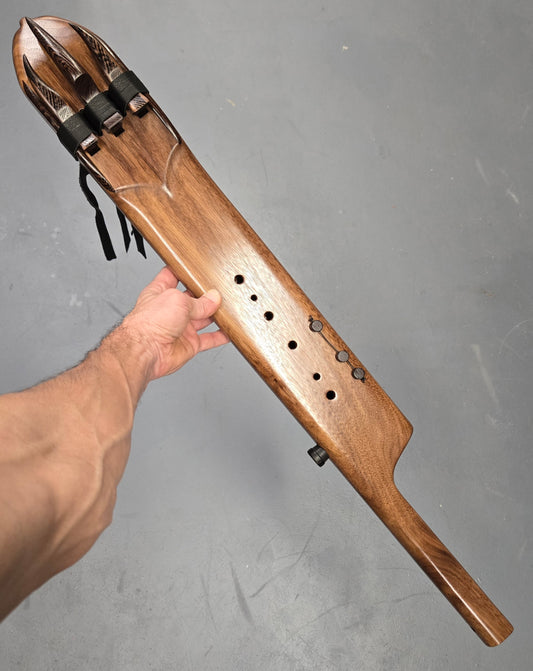 Triple Harmony Drone Flute w/ 5th Below 432hz