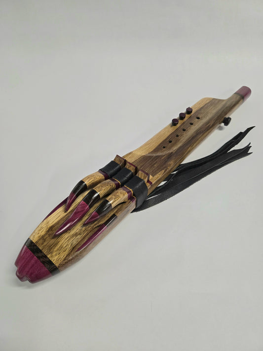 Triple Drone Flute w/ 5th below Key of C/C/G Minor Pentatonic 432hz