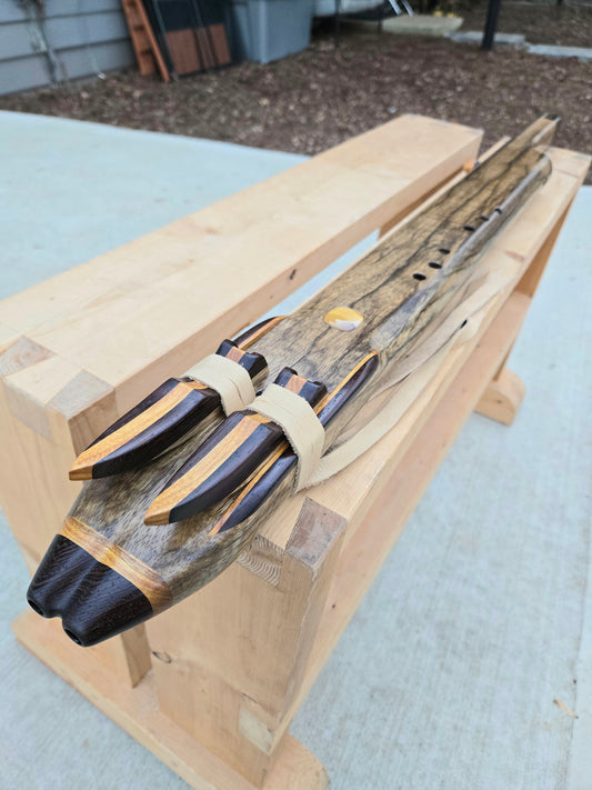 Key of B/F# Minor pentatonic 432hz 5th Below Drone Flute